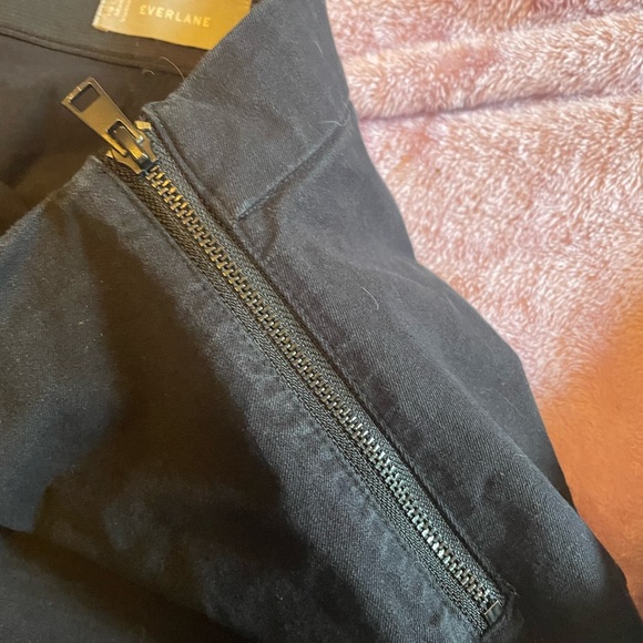 Everlane Side Zip Work Pant Size 0 - Picture 4 of 4